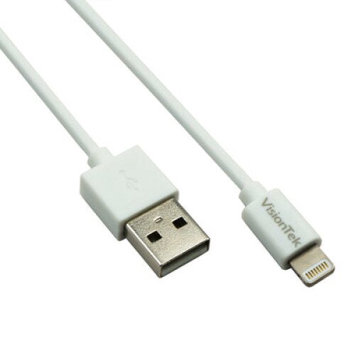 VisionTek Lightning to USB MFI Cable - 1 Meter