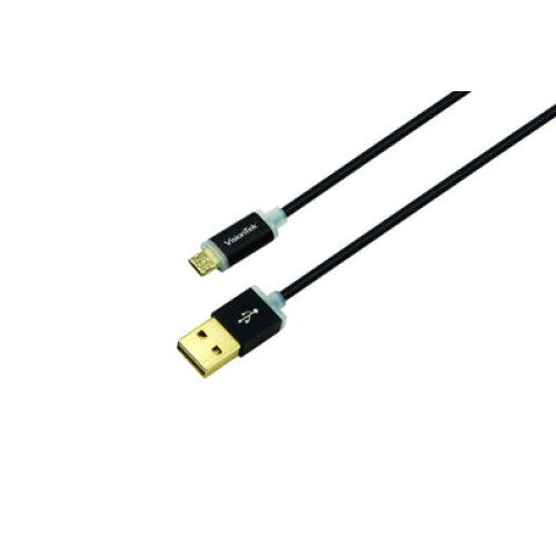 VisionTek Micro USB to USB Smart LED 1 Meter Cable