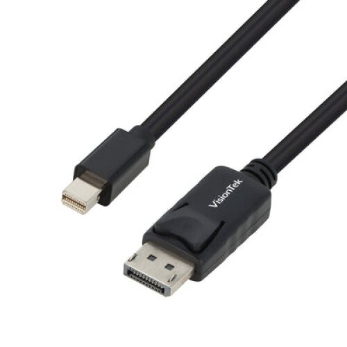 VisionTek Mini DisplayPort to DisplayPort 1.2 2M Cable (M/M)