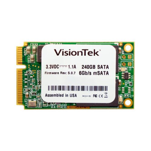VisionTek mSATA Internal SSD (SATA) - 240GB