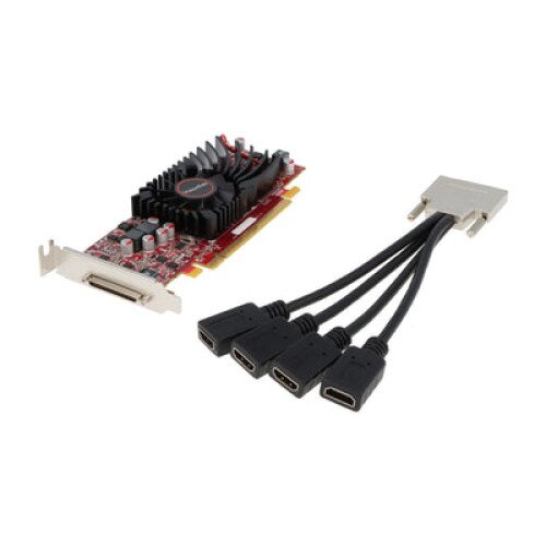 VisionTek Radeon HD 5570 SFF 1GB GDDR3 4M VHDCI Graphics Card (4x HDMI)
