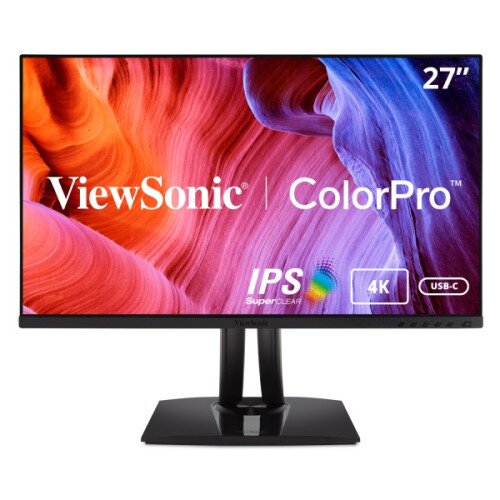 ViewSonic VP2756-4K 27" 4K UHD Pantone Validated 100% sRGB & Factory Pre-Calibrated Monitor