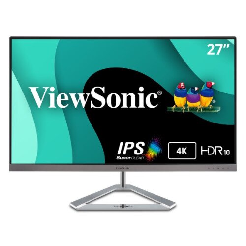ViewSonic VX2776-4K-mhd - 27" 4K UHD Thin-Bezel IPS Monitor with HDMI and DisplayPort