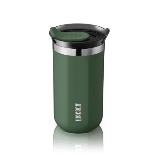 Wacaco Octaroma Vacuum Insulated Mug - Lungo - 10 fl oz - 300 ml - Pomona Green