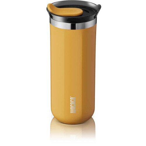 Wacaco Octaroma Vacuum Insulated Mug - Grande - 15 fl oz - 435 ml - Amber Yellow
