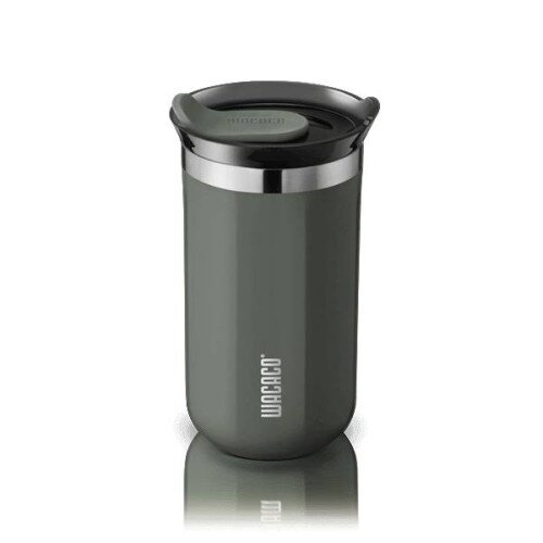 Wacaco Octaroma Vacuum Insulated Mug - Lungo - 10 fl oz - 300 ml - Dim Grey