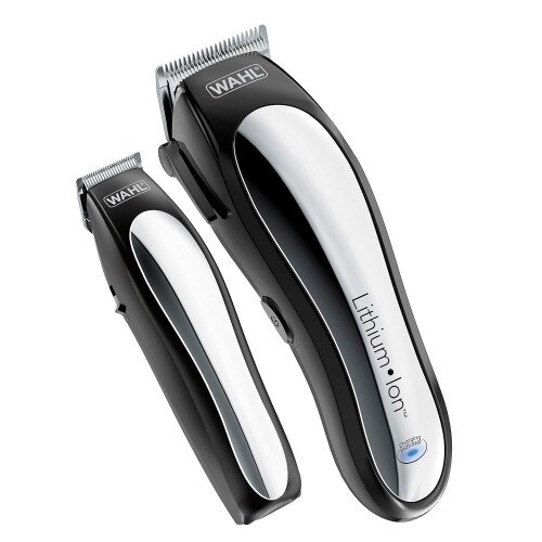Wahl Lithium Pro Cordless Rechargeable Hair Clipper & Cordless Battery Trimmer Kit