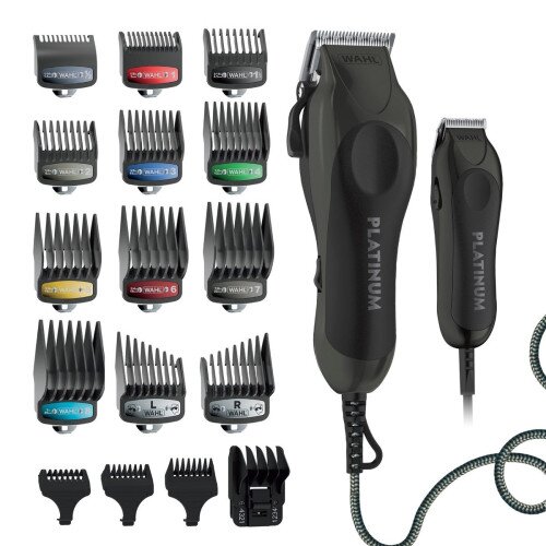 Wahl Pro Series Platinum Corded Hair Clipper & Corded Trimmer Kit