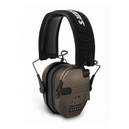 Walkers Game Ear Razor Slim Electronic Muff - Flat Dark Earth