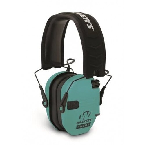 Walkers Game Ear Razor Slim Electronic Muff - Light Teal