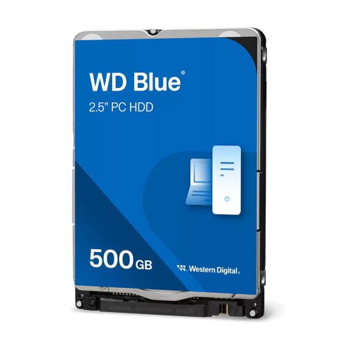 WD 2.5" Blue PC Mobile Hard Drive - 500GB