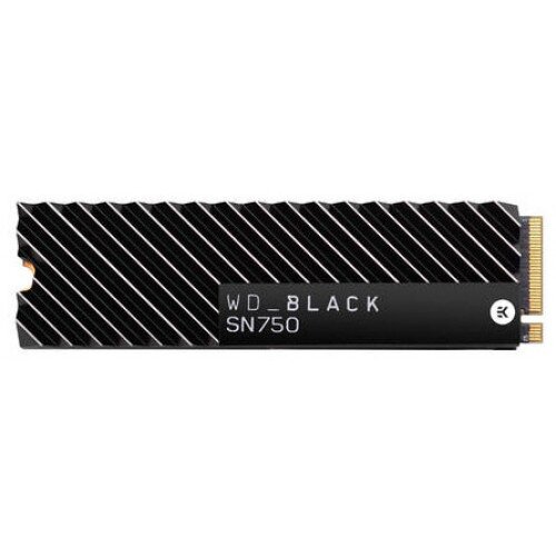 WD Black SN750 NVMe SSD - 500GB - With Heatsink
