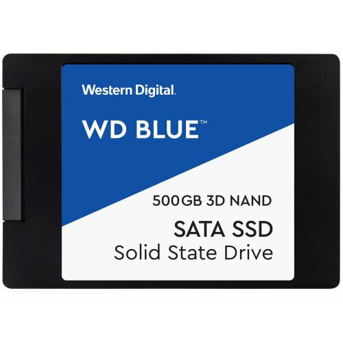 WD Blue 3D NAND SATA SSD - 500GB - 2.5"/7mm