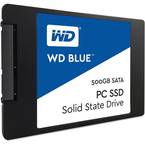 WD Blue PC SSD Internal Solid State Drive - 500GB - 2.5” 7mm