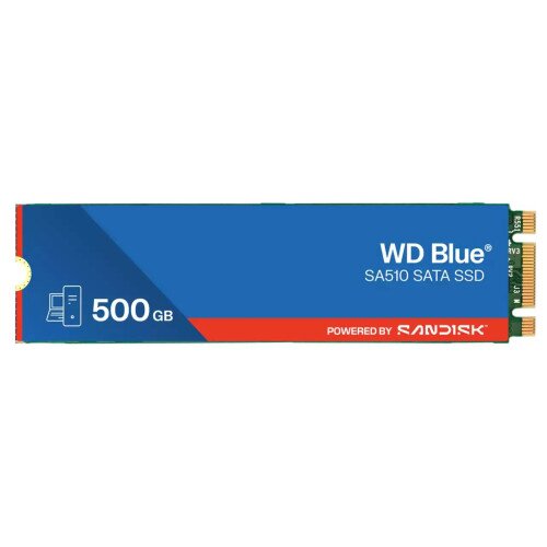 WD Blue SA510 SATA SSD M.2 2280 - 500GB