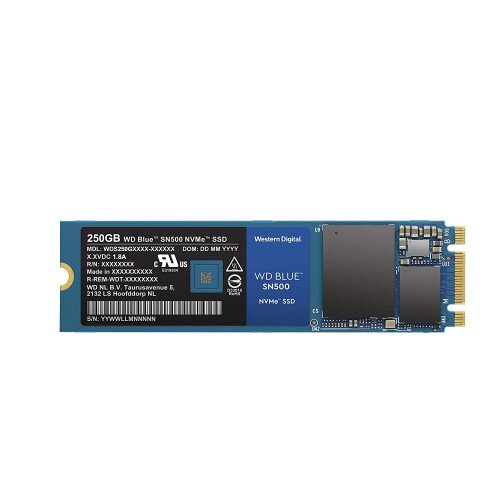 WD Blue SN500 NVME Internal Solid State Drive - 250GB