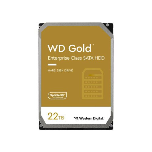 WD Gold Enterprise Class SATA HDD - 512MB - 22TB