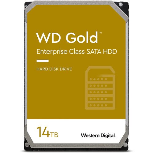 WD Gold Enterprise Class SATA Hard Drive - 512MB - 14TB