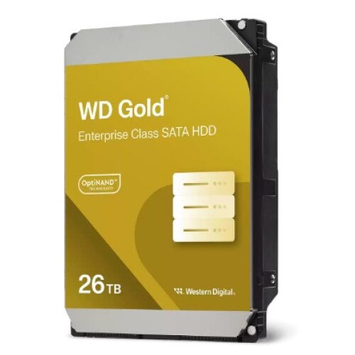 WD Gold Enterprise Class SATA HDD - 512MB - 26TB