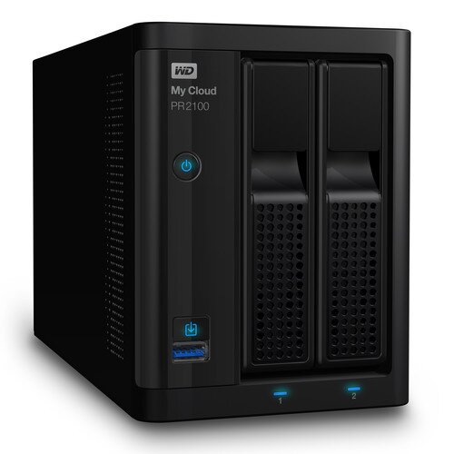 WD My Cloud Pro Series PR2100 Network Attached Storage - 12TB