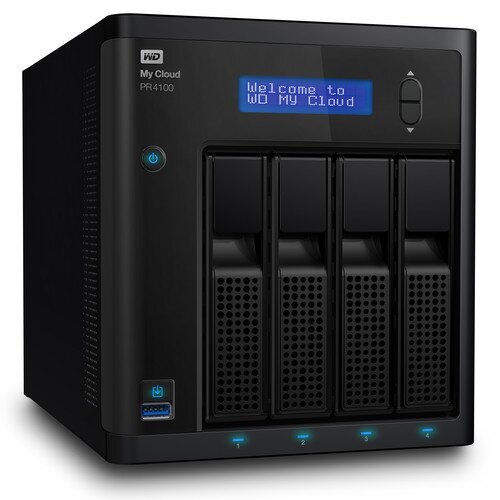 WD My Cloud Pro Series PR4100 Network Attached Storage - 8TB