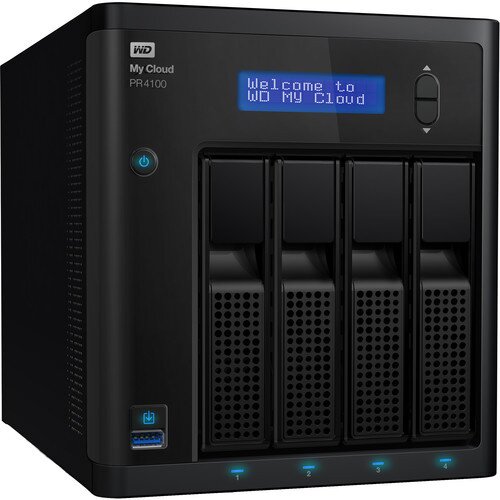 WD My Cloud Pro Series PR4100 Network Attached Storage - 64TB