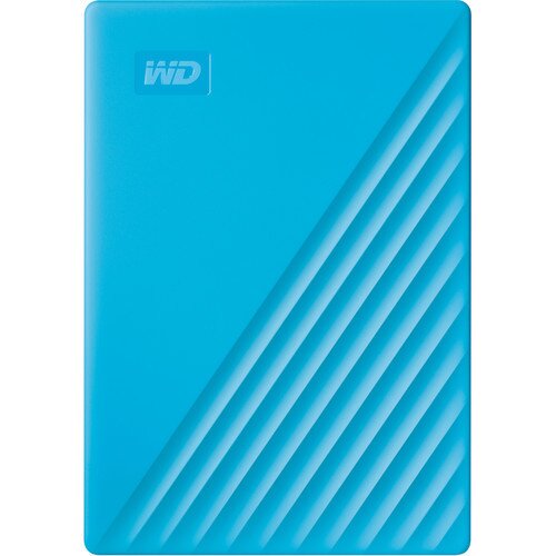 WD My Passport Portable External Hard Drive HDD - 4TB - Sky