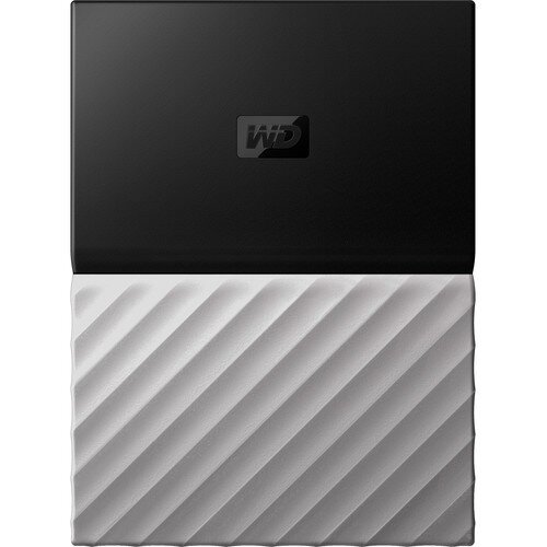 WD My Passport Ultra External Hard Drive - Black-Gray - 1TB