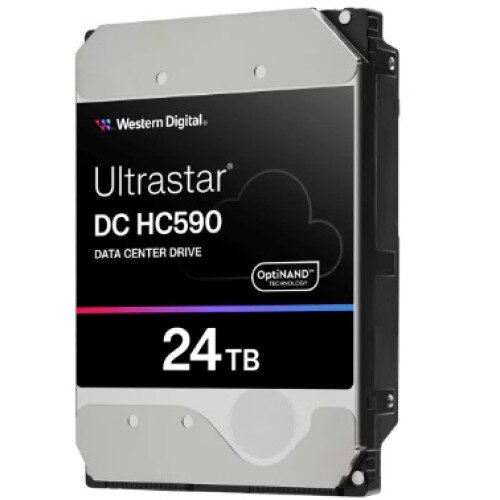 WD Ultrastar DC HC590 Data Center Hard Drive - SAS - SE - 24TB