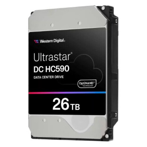 WD Ultrastar DC HC590 Data Center Hard Drive - SAS - SE - 26TB