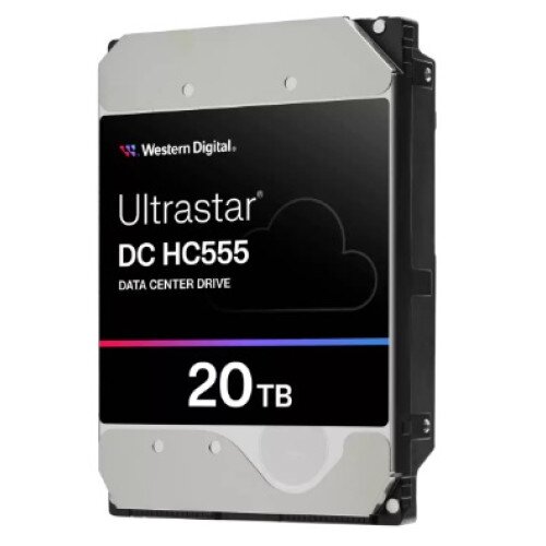 WD Ultrastar HC555 Data Center HDD Storage - SATA - SED - 20TB