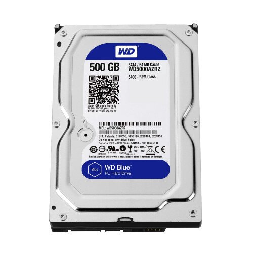 WD Blue PC Desktop Internal Hard Drive - 7200RPM - 32MB - 500GB