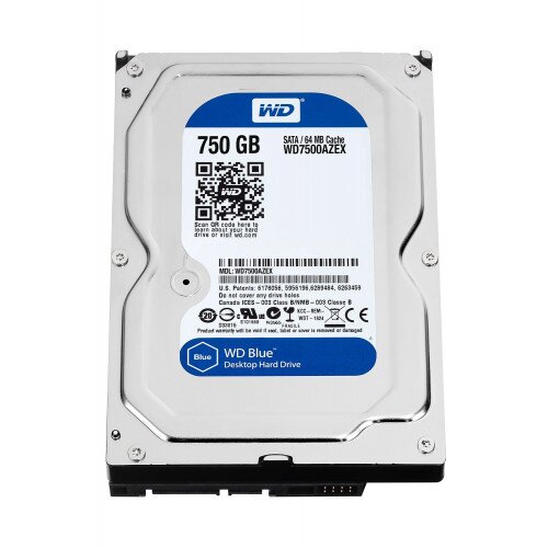 WD Blue Desktop Internal Hard Drive - 750GB - 7200 RPM