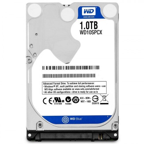 WD Blue Mobile Internal Hard Drive - 1TB - 5400 RPM