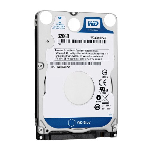 WD Blue Mobile Internal Hard Drive - 320GB - 5400 RPM