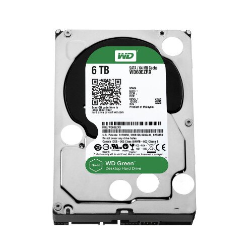 WD Green Desktop Internal Hard Drive - 6TB