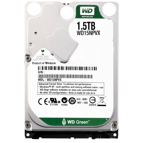 WD Green Mobile Internal Hard Drive - 1.5TB