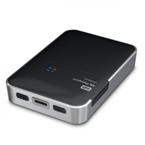WD My Passport Wireless Portable External Hard Drive - 1TB