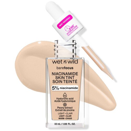 wet n wild Bare Focus Niacinamide Skin Tint - LIght