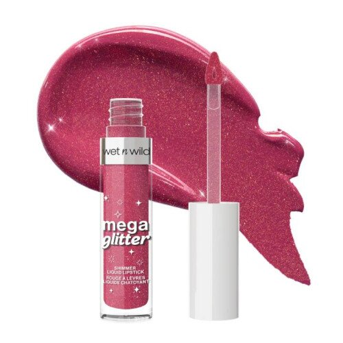 wet n wild Mega Glitter Shimmer Liquid Lipstick - Pink Future