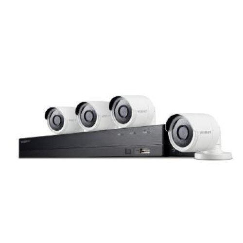 Wisenet 8ch x 4cam 4MP DVR KIT