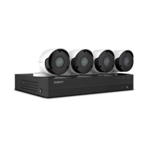 Wisenet 8ch x 4cam 5MP DVR KIT