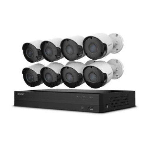 Wisenet 8ch x 8cam 5MP DVR KIT