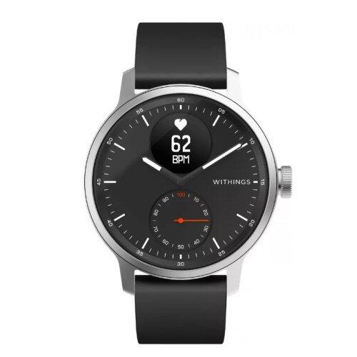Withings Scanwatch Hybrid Smartwatch - 42mm - Black - Silver