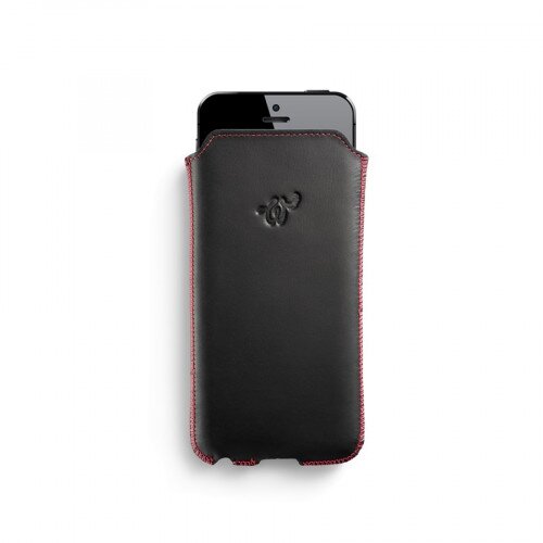 Woolet iPhone 5/6 Leather Cover - Black - 5.5"