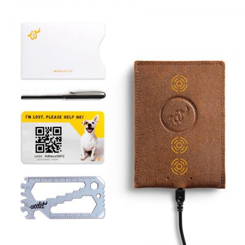 Woolet The Modern Man's Accessories Set - Brown