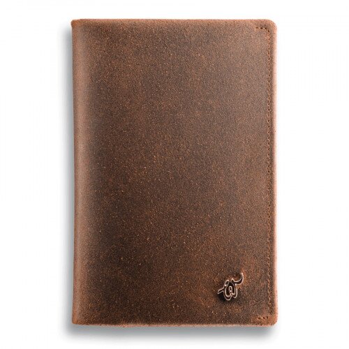 Woolet Travel XL + QI Charger Wallet - Brown