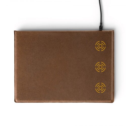 Woolet Wireless Charging MousePad - Brown