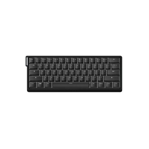 Wooting 60HE v2 60% Gaming Keyboard - ABS Plastic - Black