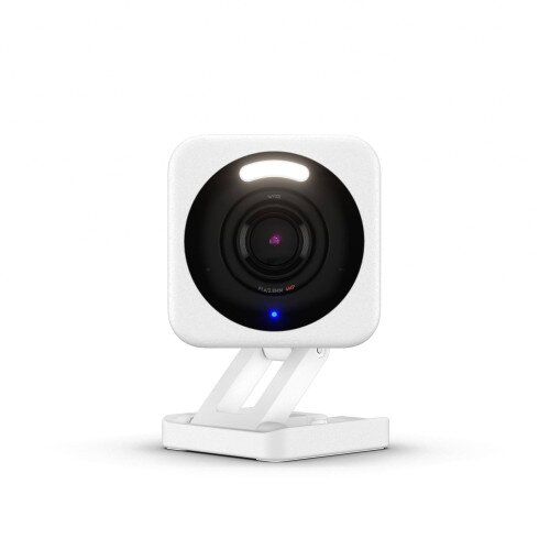 Wyze Labs Cam v4 2.5k HDR Indoor/Outdoor Wired Security Camera - 1-Pack - White